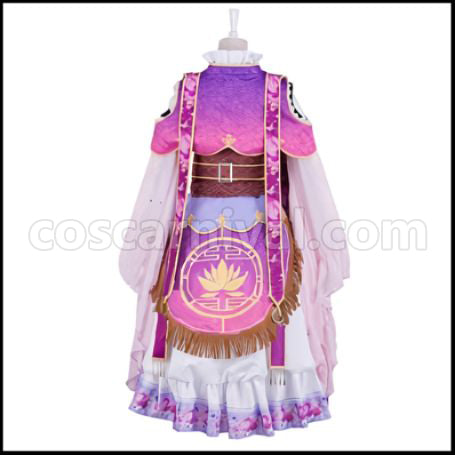 Love Live! School Idol Festival Seven Lucky Gods Edition Nozomi Tojo Grateful God Cosplay Costume coscarnival - Side Profile