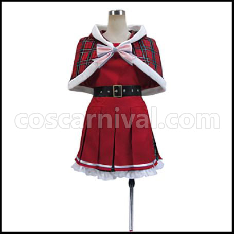 Love Live! SR Christmas Edition Awakening After Nico Yazawa Cosplay Costume coscarnival - Front View