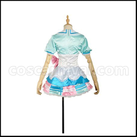 Love Live! Sunshine!! Aqours Kimi no Kokoro wa Kagayaiteru Kai? Chika Takami Ver2 Cosplay Costume coscarnival - Side Profile