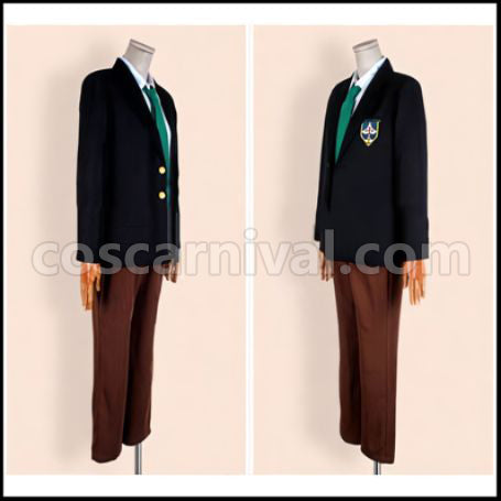 Free! Iwatobi High School Rei Ryuugazaki Cosplay Costume coscarnival - Back View