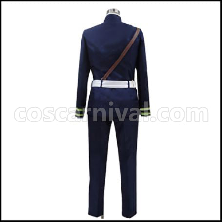 Seraph of the End Yuichiro Hyakuya Military Uniform Cosplay Costume coscarnival - Detail Close-up