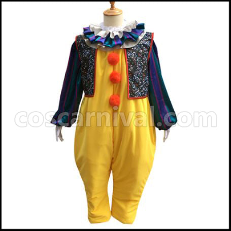 IT Pennywise Cosplay Costume Ver.3 coscarnival - Front View