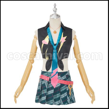 Nijisanji VTuber Meloco Kyoran Tiger Princess Cosplay Costume coscarnival - Detail Close-up