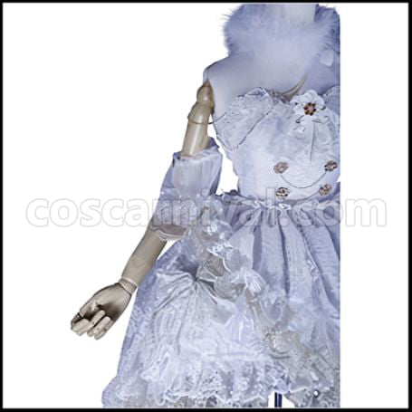 Love Live! SR June Party Wedding Dress Awakening After Kotori Minami Cosplay Costume coscarnival - Side Profile
