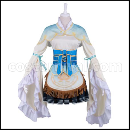 Love Live! School Idol Festival Seven Lucky Gods Edition Kotori Minami Happiness Large Bag Cosplay Costume coscarnival - Front View