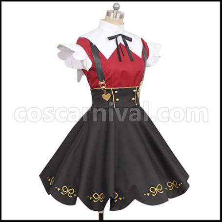 Needy Girl Overdose Candy Cosplay Costume coscarnival - Back View