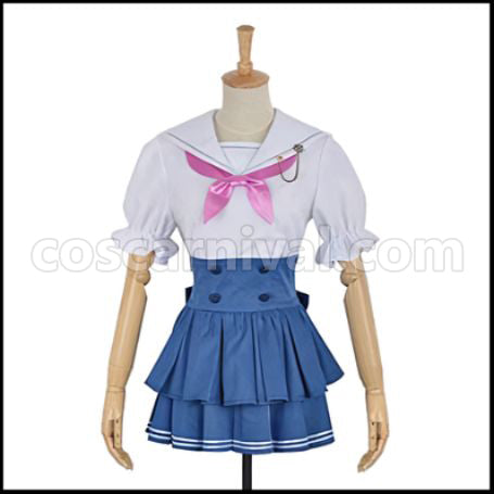Love Live! School Idol Festival Marine Edition UR Honoka Kosaka Cosplay Costume coscarnival - Front View