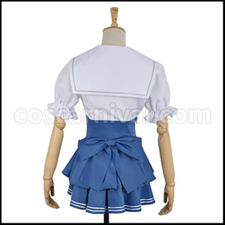 Love Live! School Idol Festival Marine Edition UR Honoka Kosaka Cosplay Costume coscarnival - Back View