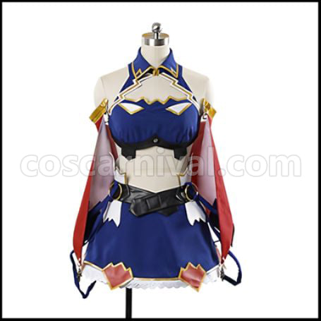 Madan no Ou to Vanadis Seven War Maidens Eleonora Viltaria Cosplay Costume by coscarnival - Front View
