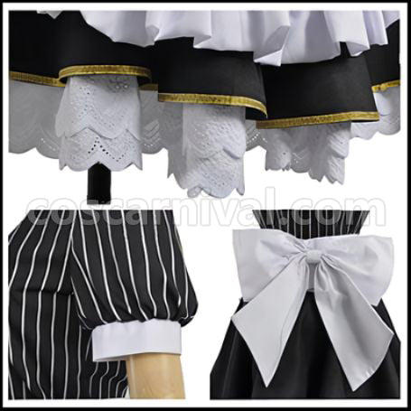 Love Live! UR Cafe Maid Edition Rin Hoshizora Cosplay Costume coscarnival - Side Profile