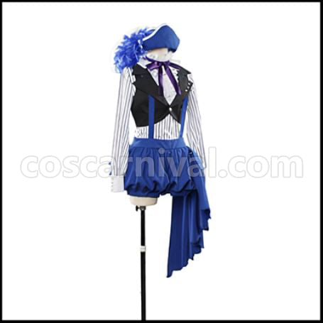 Black Butler Book of Circus Circus Arc Ciel Phantomhive Cosplay Costume coscarnival - Pocket Design