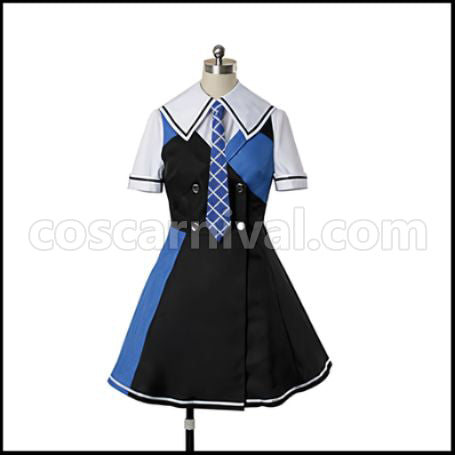 Grisaia no Kajitsu Yumiko Sakaki Uniform Cosplay Costume coscarnival - Front View