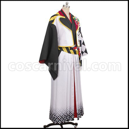 Twisted Wonderland Twisted-Wonderland New Year's Outfit Deuce Spade Cosplay Costume coscarnival - Back View