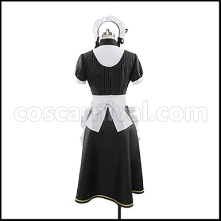 Love Live! Kotori Minami Cafe Maid Edition SR Pre-Awakening Cosplay Costume coscarnival - Back View
