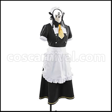 Love Live! Kotori Minami Cafe Maid Edition SR Pre-Awakening Cosplay Costume coscarnival - Side Profile
