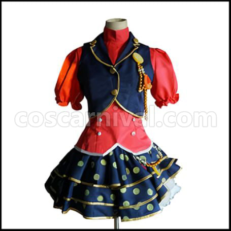 Love Live! SR Fruit Parlor Edition Awakening After Nico Yazawa Cosplay Costume coscarnival - Front View