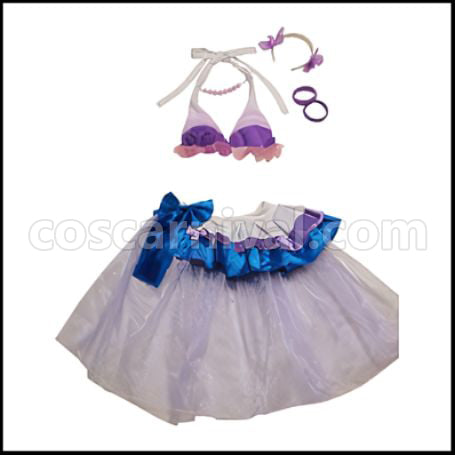 Love Live! Natsuiro Egao de 1,2,Jump! Umi Sonoda Cosplay Costume coscarnival - Back View