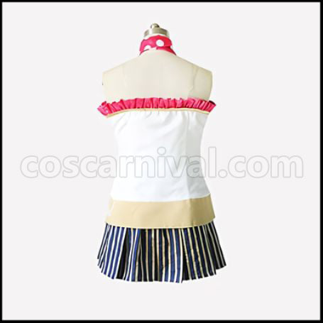 Love Live! School Idol Festival April Fruit Parlor Edition SR Nico Yazawa Cosplay Costume coscarnival - Back View