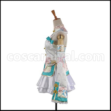 Love Live! UR August China Dress Edition After Awakening Kotori Minami Cosplay Costume coscarnival - Back View
