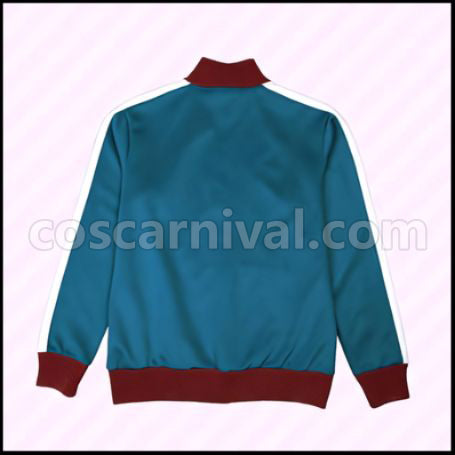 Denki-gai no Honya-san Teacher Cosplay Costume coscarnival - Back View