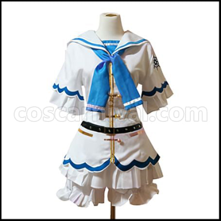 Love Live! SR Clam Digging Edition Awakening After Hanayo Koizumi Cosplay Costume coscarnival - Front View