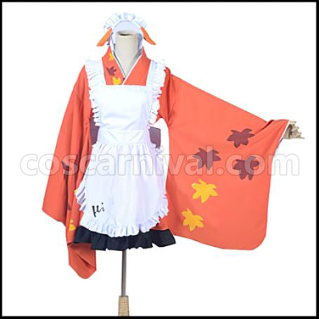 Love Live! SR Animal Edition Awakening After Hanayo Koizumi Cosplay Costume coscarnival - Front View