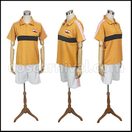The Prince of Tennis Rikkaidai Fuzoku Junior High School Tracksuit Winter Clothes Cosplay Costume coscarnival - Back View