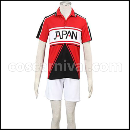 The New Prince of Tennis U-17 Tennis Wear Summer Cosplay Costume coscarnival - Front View
