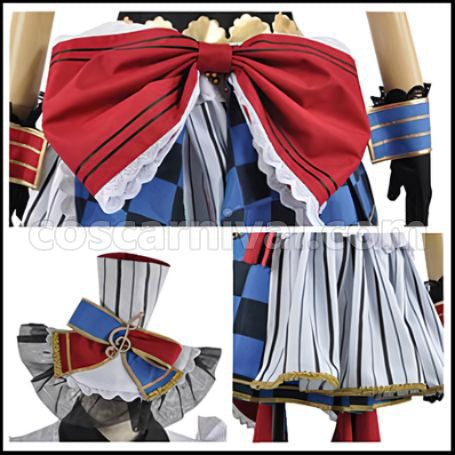 Love Live! SR Cafe Maid Edition Awakening After Nico Yazawa Cosplay Costume coscarnival - Collar Design