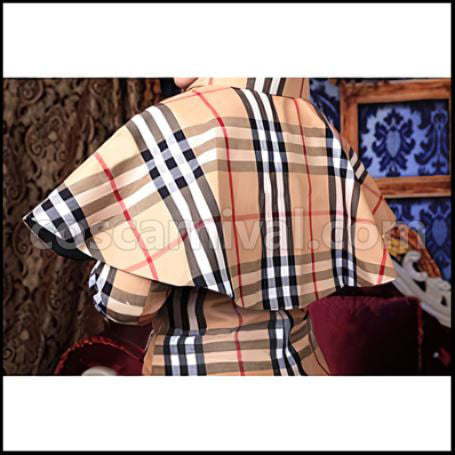 Black Butler Book of Murder Ciel Phantomhive Detective Outfit Cosplay Costume coscarnival - Hem Detail