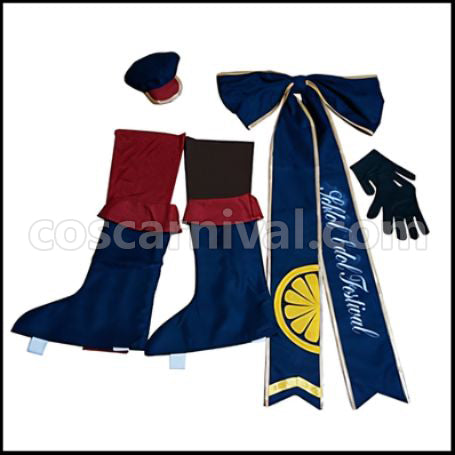 Love Live! SR Fruit Parlor Edition Awakening After Maki Nishikino Cosplay Costume coscarnival - Back View