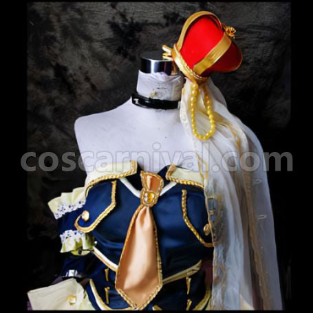 Macross F Sayonara no Tsubasa Ranka Lee Final Outfit Cosplay Costume coscarnival - Back View