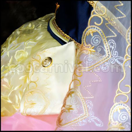 Macross F Sayonara no Tsubasa Ranka Lee Final Outfit Cosplay Costume coscarnival - Collar Design