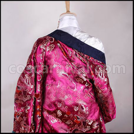 Magi Ren Koumei Kou Empire Manga Version Cosplay Costume coscarnival - Back View