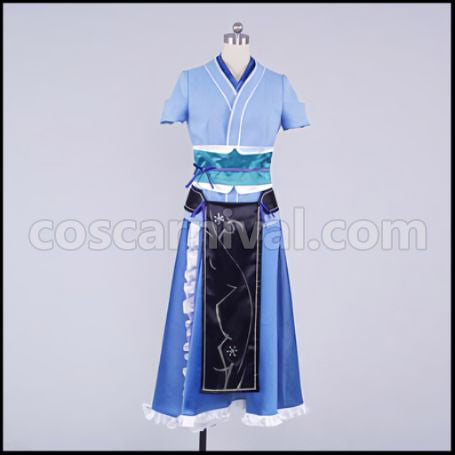 Unbreakable Machine-Doll Japanese Military Irori Cosplay Costume coscarnival - Back View