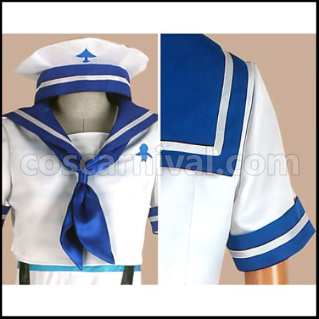 Free! Bessatsu spoon.2Di Sailor Suit Cosplay Costume coscarnival - Side Profile