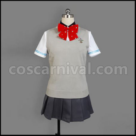 Free! Iwatobi High School Gou Matsuoka Summer Uniform Cosplay Costume coscarnival - Front View