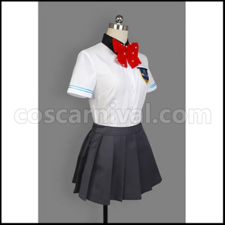 Free! Iwatobi High School Gou Matsuoka Summer Uniform Cosplay Costume coscarnival - Hem Detail