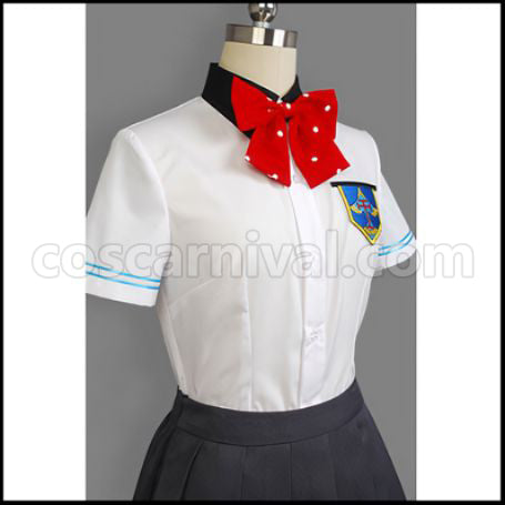 Free! Iwatobi High School Gou Matsuoka Summer Uniform Cosplay Costume coscarnival - Material Texture