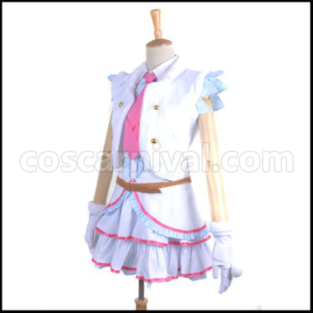 Love Live! Snow halation Honoka Kosaka Cosplay Costume Ver2 coscarnival - Back View