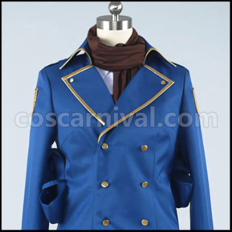 Attack on Titan Wings of Counterattack Online Mikasa Independent Duty Heavy Infantry Cosplay Costume coscarnival - Back View