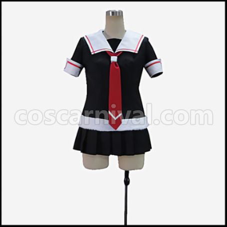 Kantai Collection Shigure Cosplay Costume coscarnival - Front View