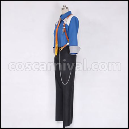 Tales of Xillia 2 Ludger Will Kresnik Cosplay Costume coscarnival - Side Profile