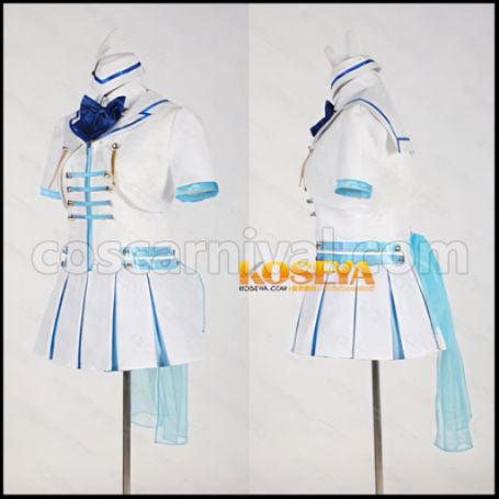 Love Live! Wonderful Rush Nico Yazawa Cosplay Costume coscarnival - Back View