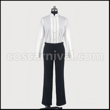 Black Butler Sebastian Butler Outfit Cosplay Costume coscarnival - Cuff Style