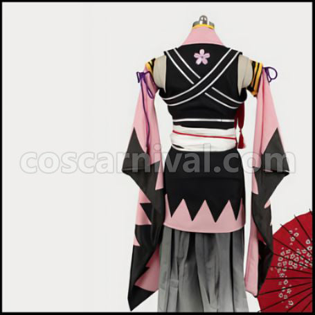Hakuoki 2010 Calendar Chizuru Yukimura Cosplay Costume coscarnival - Back View