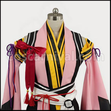 Hakuoki 2010 Calendar Chizuru Yukimura Cosplay Costume coscarnival - Collar Design