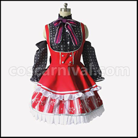 Love Live! SR November Apron Edition Awakening After Maki Nishikino Cosplay Costume coscarnival - Front View