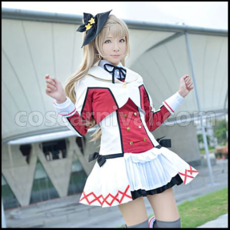 Love Live! 2nd Season That is Our Miracle Kotori Minami Deluxe Edition Cosplay Costume coscarnival - Front View