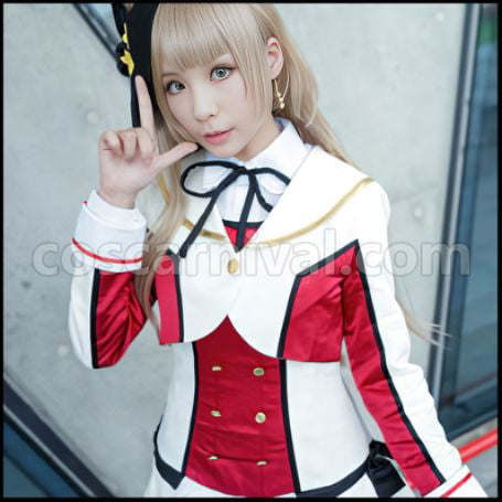 Love Live! 2nd Season That is Our Miracle Kotori Minami Deluxe Edition Cosplay Costume coscarnival - Color and Pattern